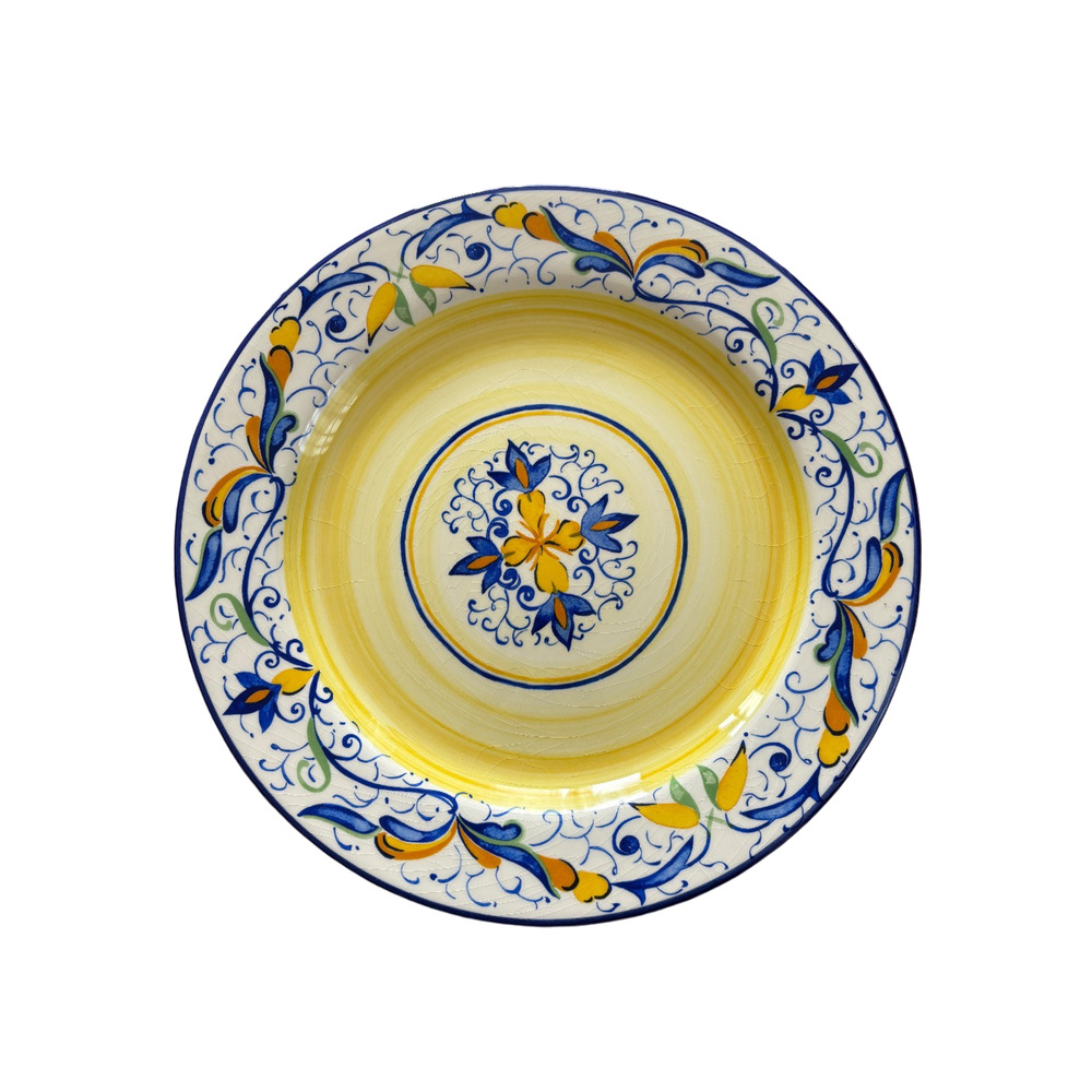 PIER 1 IMPORTS Mirandela Replacement Dinner Plate Hand Painted 10 3/4" Portugal